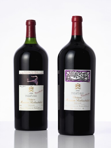 View full screen - View 1 of Lot 6147. Château Mouton Rothschild 1990 (1 IMP).