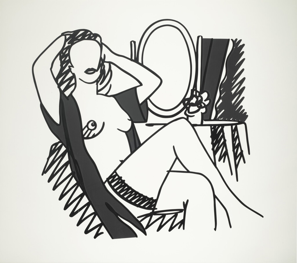 View full screen - View 1 of Lot 22. Nude and Mirror.