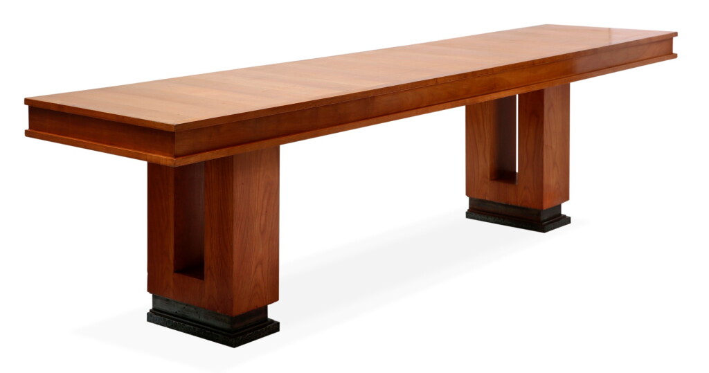 View full screen - View 1 of Lot 49. FRENCH SCHOOL, 20TH CENTURY, A SIDE TABLE | TRAVAIL FRANÇAIS, XXE SIÈCLE, CONSOLE.