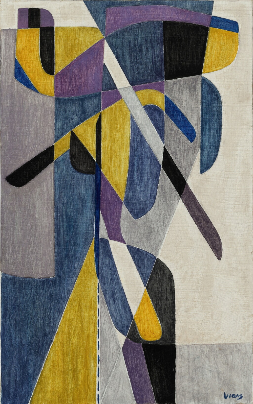 View full screen - View 1 of Lot 612. Oswaldo Vigas 奧斯瓦爾多· 維加斯 | Untitled 無題.