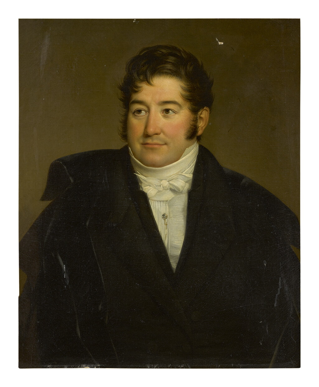View full screen - View 1 of Lot 269. ALBERT GREGORIUS | PORTRAIT OF A GENTLEMAN, HALF LENGTH.
