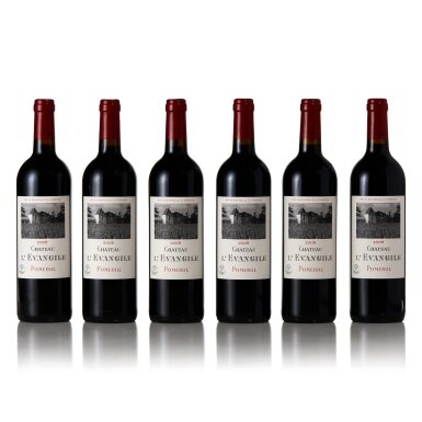 View full screen - View 1 of Lot 201. Château l'Evangile 2005 (12 BT).