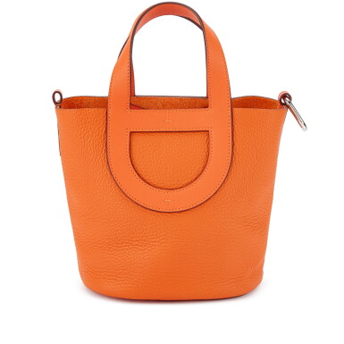 View full screen - View 1 of Lot 608. Orange Clémence and Swift In-the-Loop 18 Palladium Hardware, 2023.