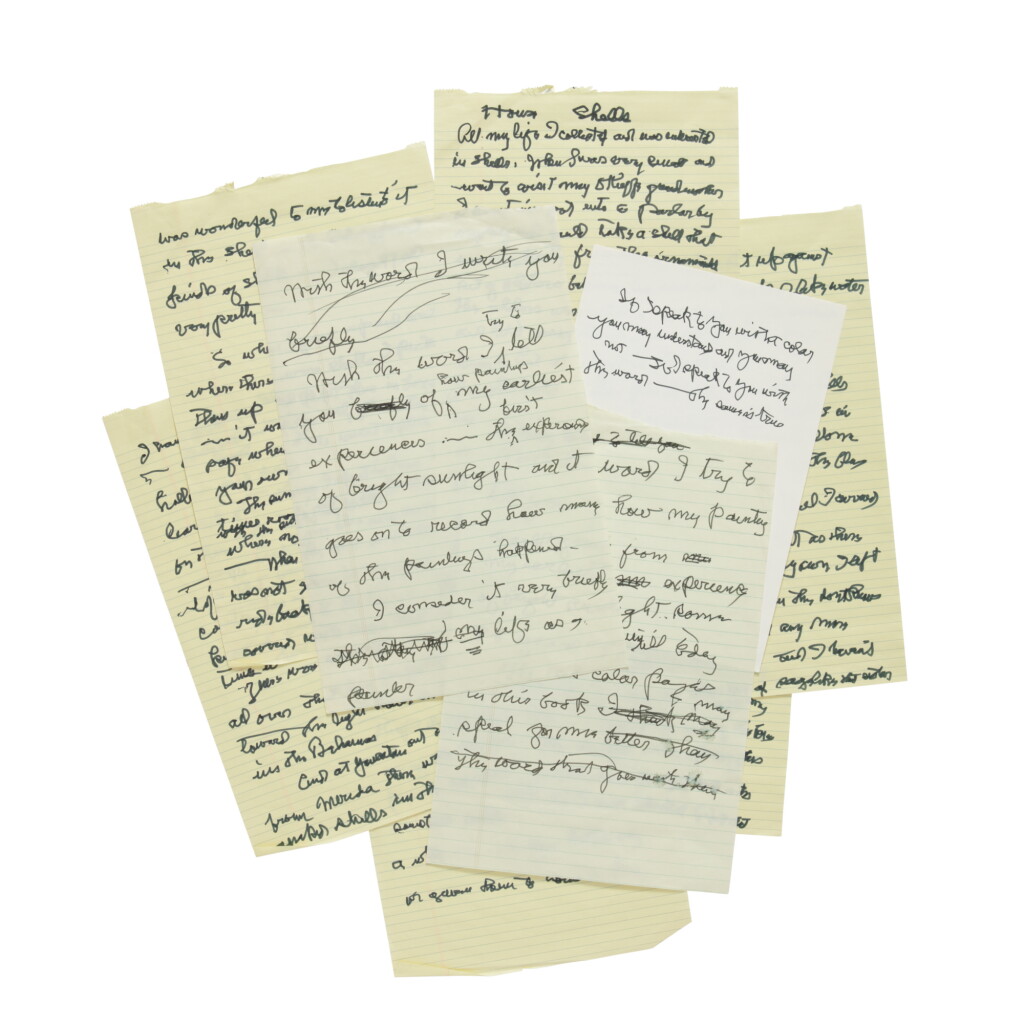 View full screen - View 1 of Lot 82. GEORGIA O'KEEFFE | AN ARCHIVE OF PUBLISHED AND UNPUBLISHED MATERIAL, CIRCA 1930S–1970S.