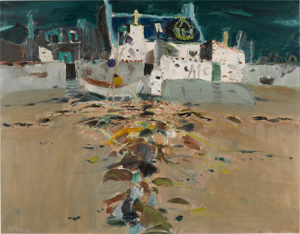 View full screen - View 1 of Lot 251. Houses and Shore.