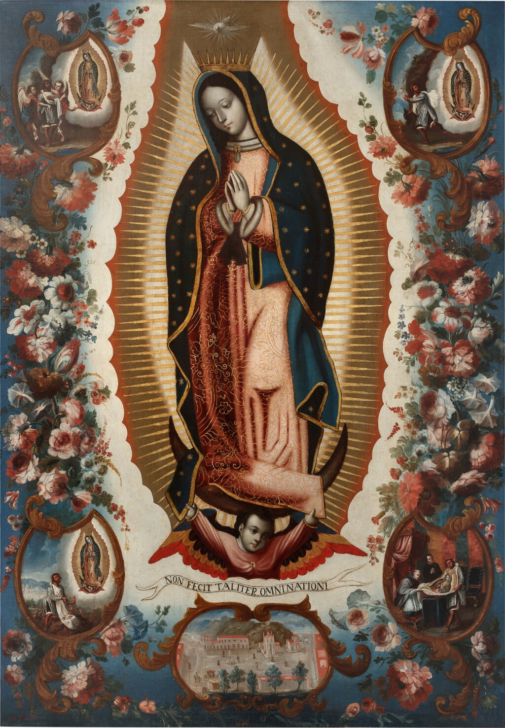 View full screen - View 1 of Lot 255. Virgin of Guadalupe.