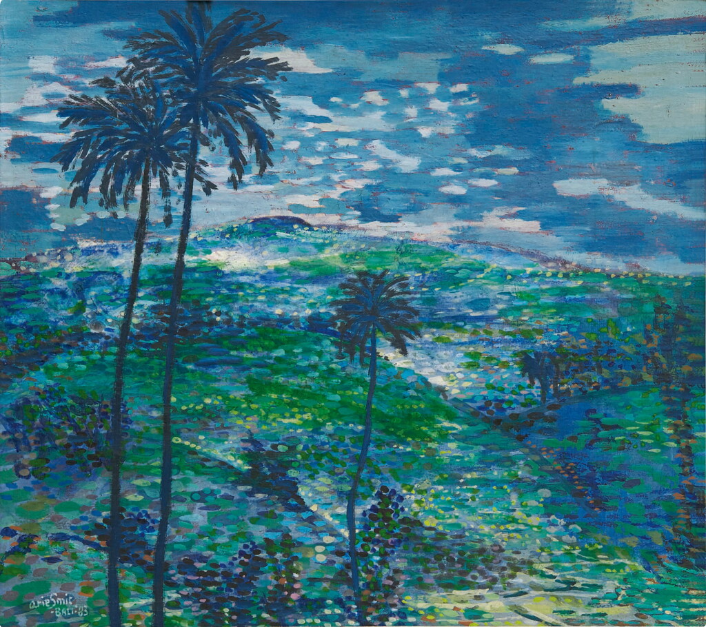 View full screen - View 1 of Lot 745. Arie Smit 阿瑞·史密特 | Green Landscape in Bali 巴厘島的綠色景觀.