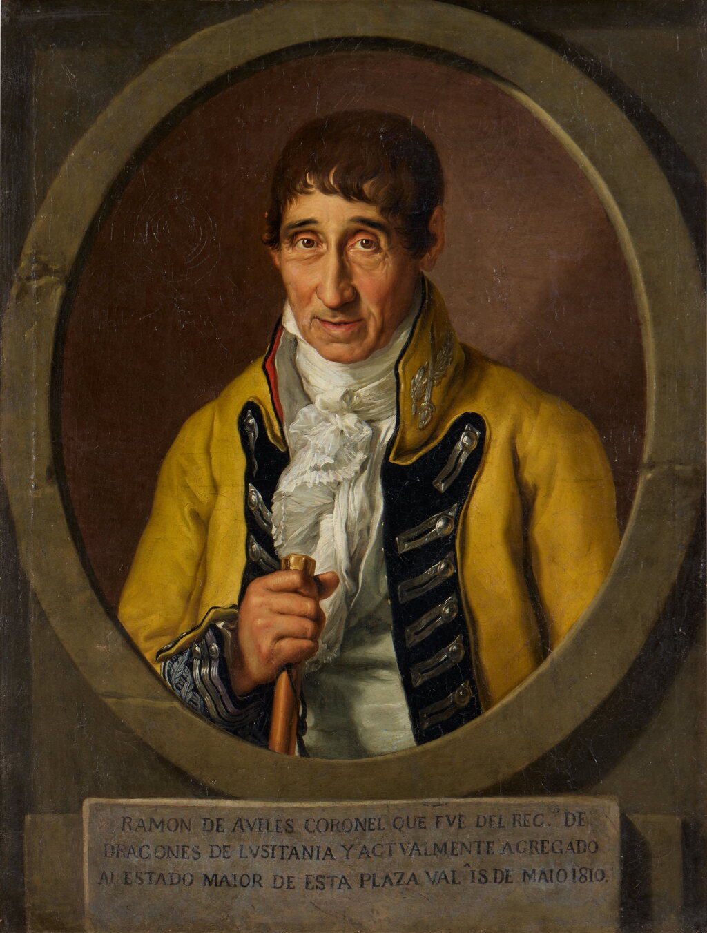 View full screen - View 1 of Lot 344. Portrait of Ramon de Avilez.