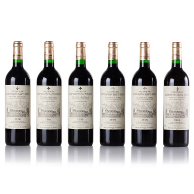 View full screen - View 1 of Lot 676. Château La Mission Haut-Brion 1996 (12 BT).