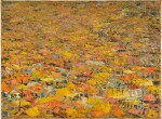 View over a Village, Yellow Roofs