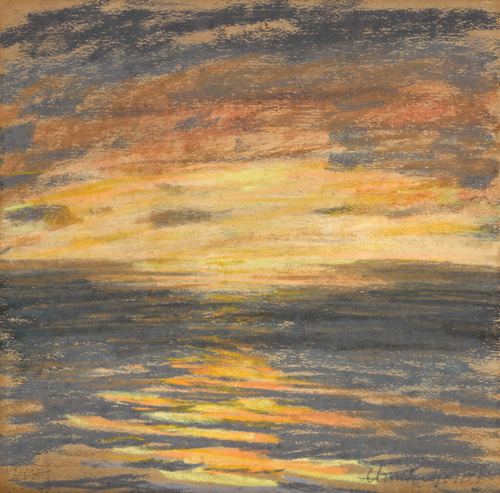 全螢幕檢視 - 查看111Coucher de soleil sur la mer | 《海上的落日》的1