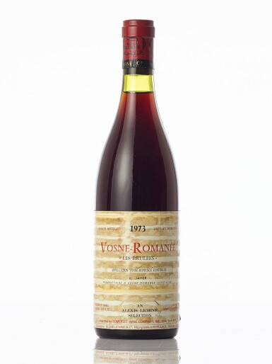 View full screen - View 1 of Lot 5250. Vosne Romanée, Aux Brûlées 1973 Henri Jayer (1 BT).