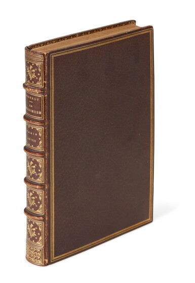 View full screen - View 1 of Lot 183. Diderot | La religieuse, Paris, 1798/1799, crushed brown morocco gilt by Thierry.