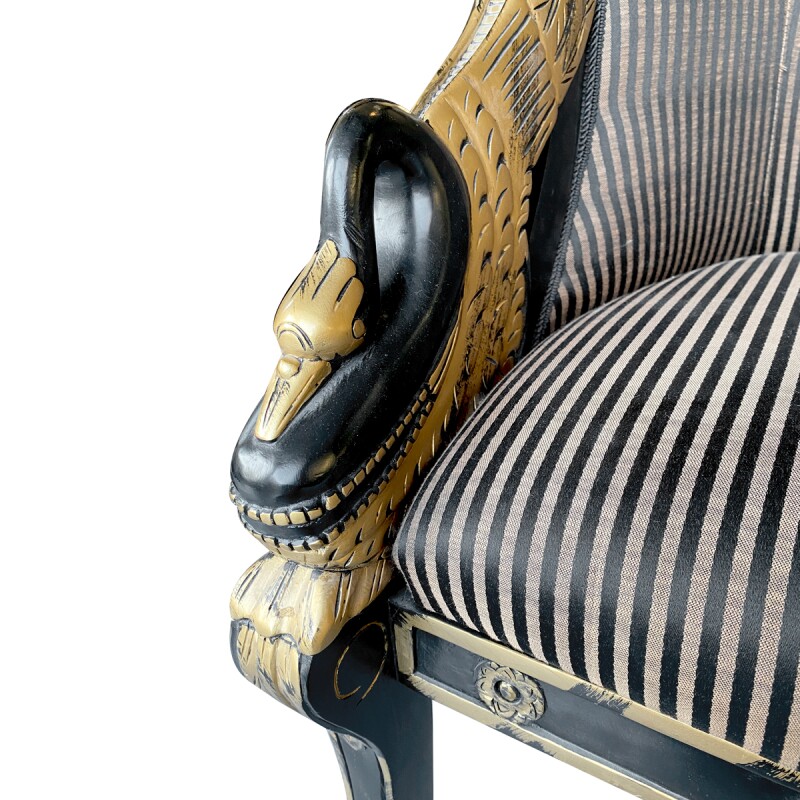Maitland - Smith Swan Occasional Chairs Available For Immediate Sale At
