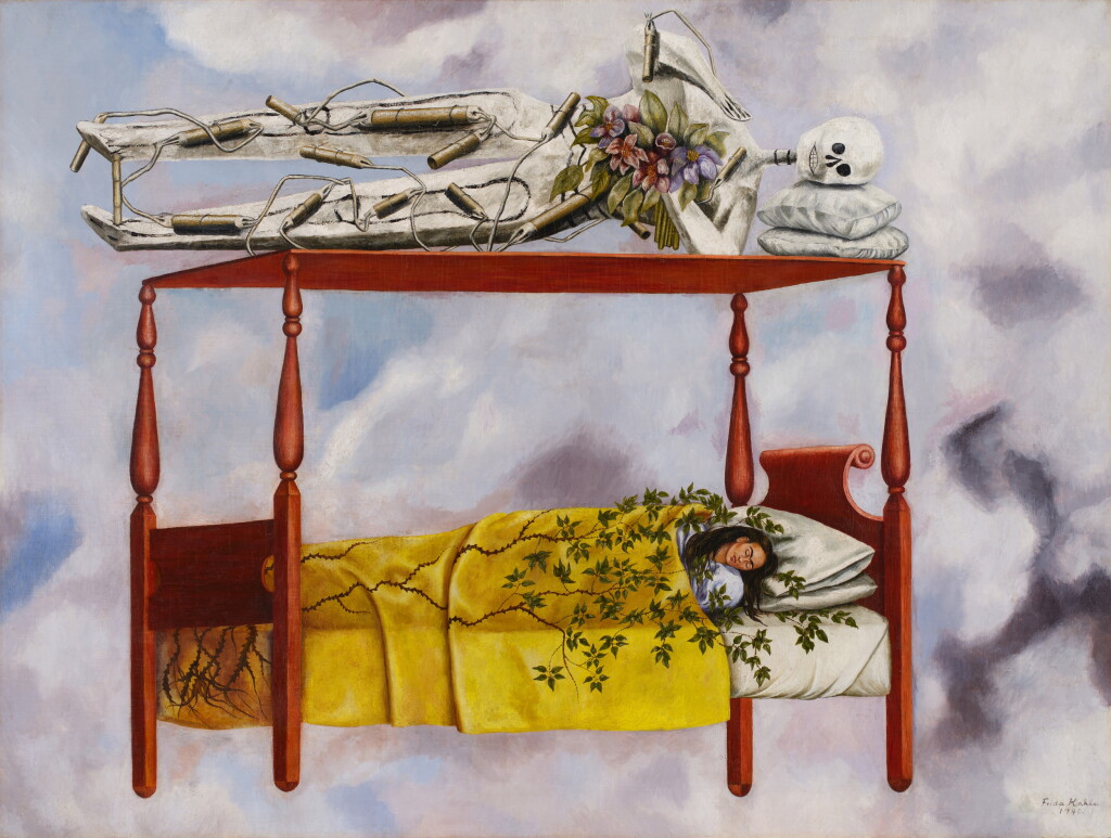 View full screen - View 1 of Lot 13. El sueño (La cama).