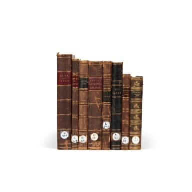 View full screen - View 1 of Lot 23. A group of books on various subjects including travel and memoirs of Japan, some from the library of Ernest Mason Satow .