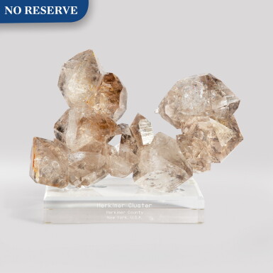 View full screen - View 1 of Lot 222. A Fine Smoky Quartz var 'Herkimer Diamond'.