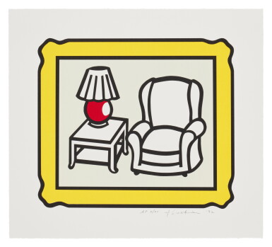 View full screen - View 1 of Lot 572. Red Lamp.