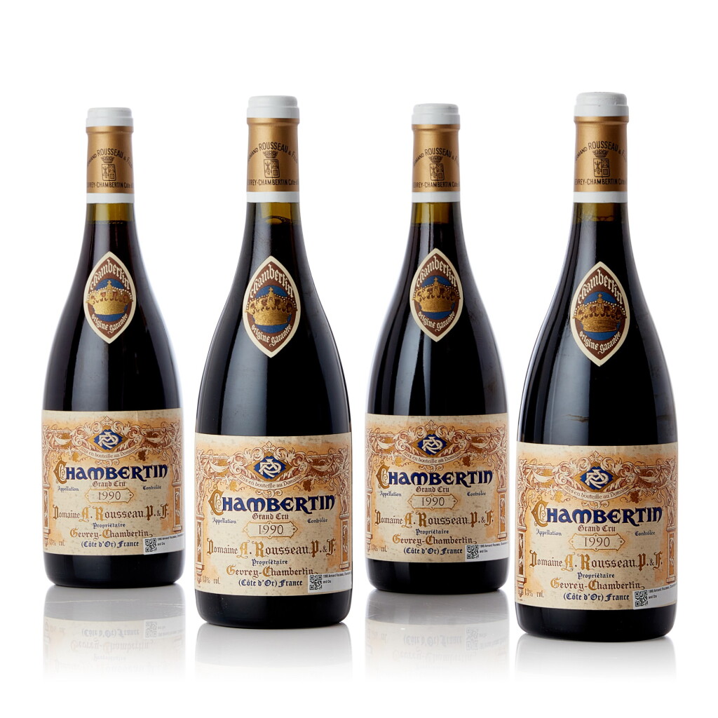 View full screen - View 1 of Lot 9566. Chambertin 1990 Domaine Armand Rousseau (12 BT).