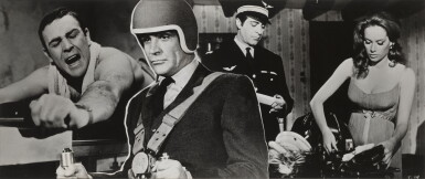 View full screen - View 1 of Lot 178. Thunderball (1965), original photographic montage artwork, Italian re-release (1971).