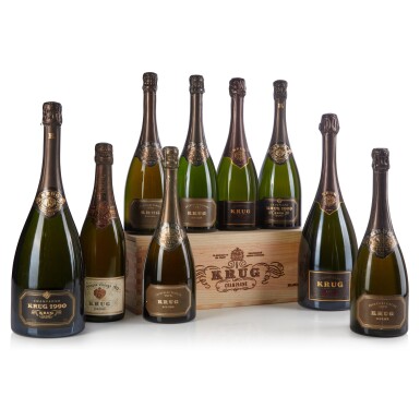 View full screen - View 1 of Lot 9375. Krug: Vintage Brut 1981 (3 BT).