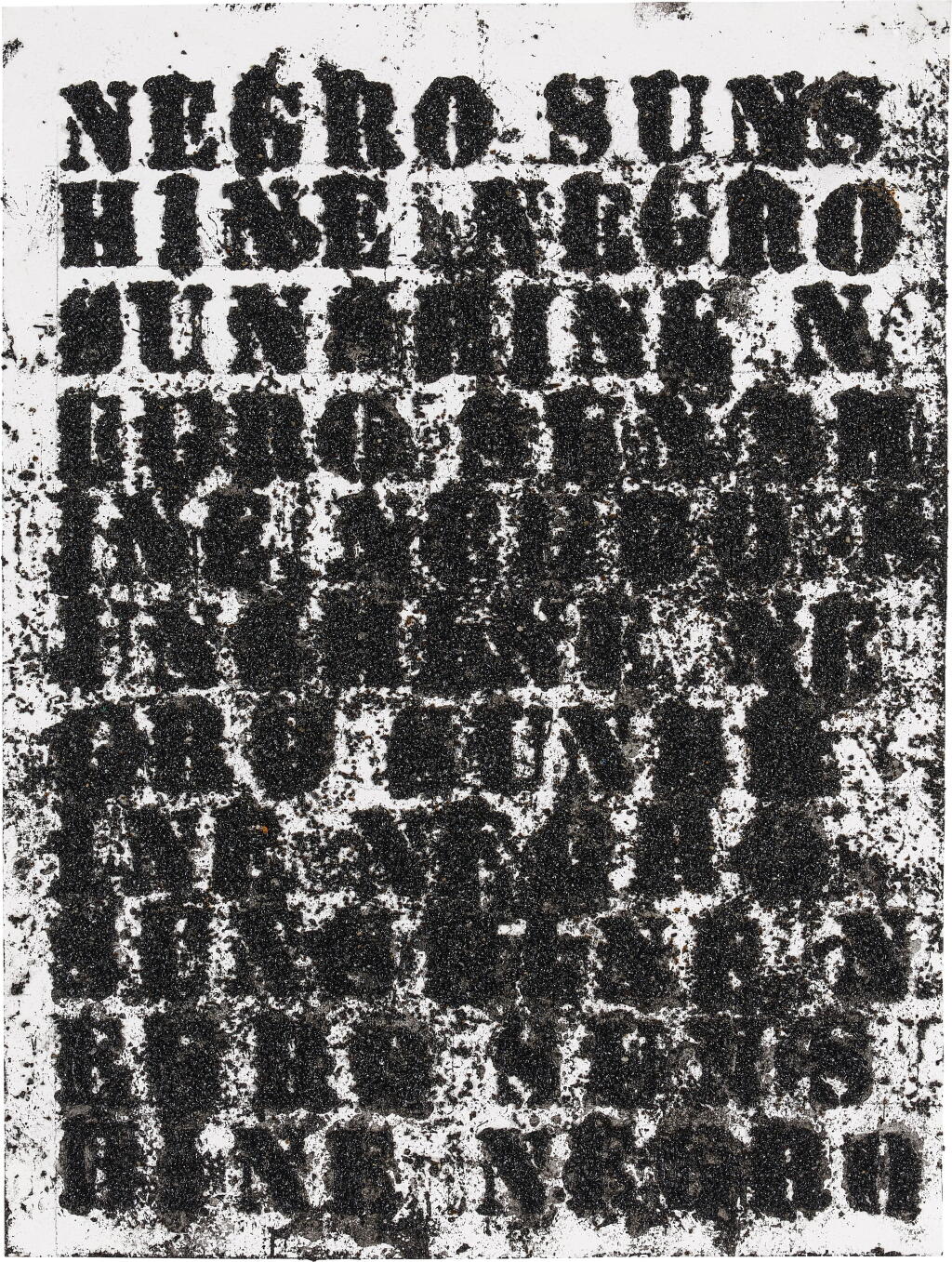 View full screen - View 1 of Lot 427. Study for Negro Sunshine #102.