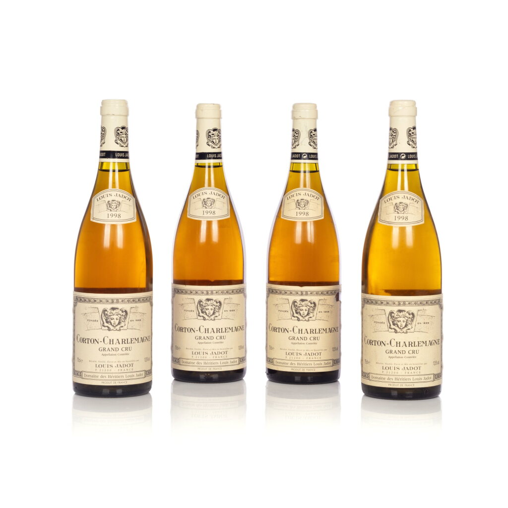 View full screen - View 1 of Lot 800. Corton Charlemagne 1998 Louis Jadot (7 BT).