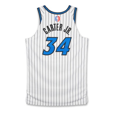 View full screen - View 1 of Lot 52. Wendell Carter Jr ‘London Game’ Orlando Magic 2025-2026 Game Worn Association Edition Jersey.