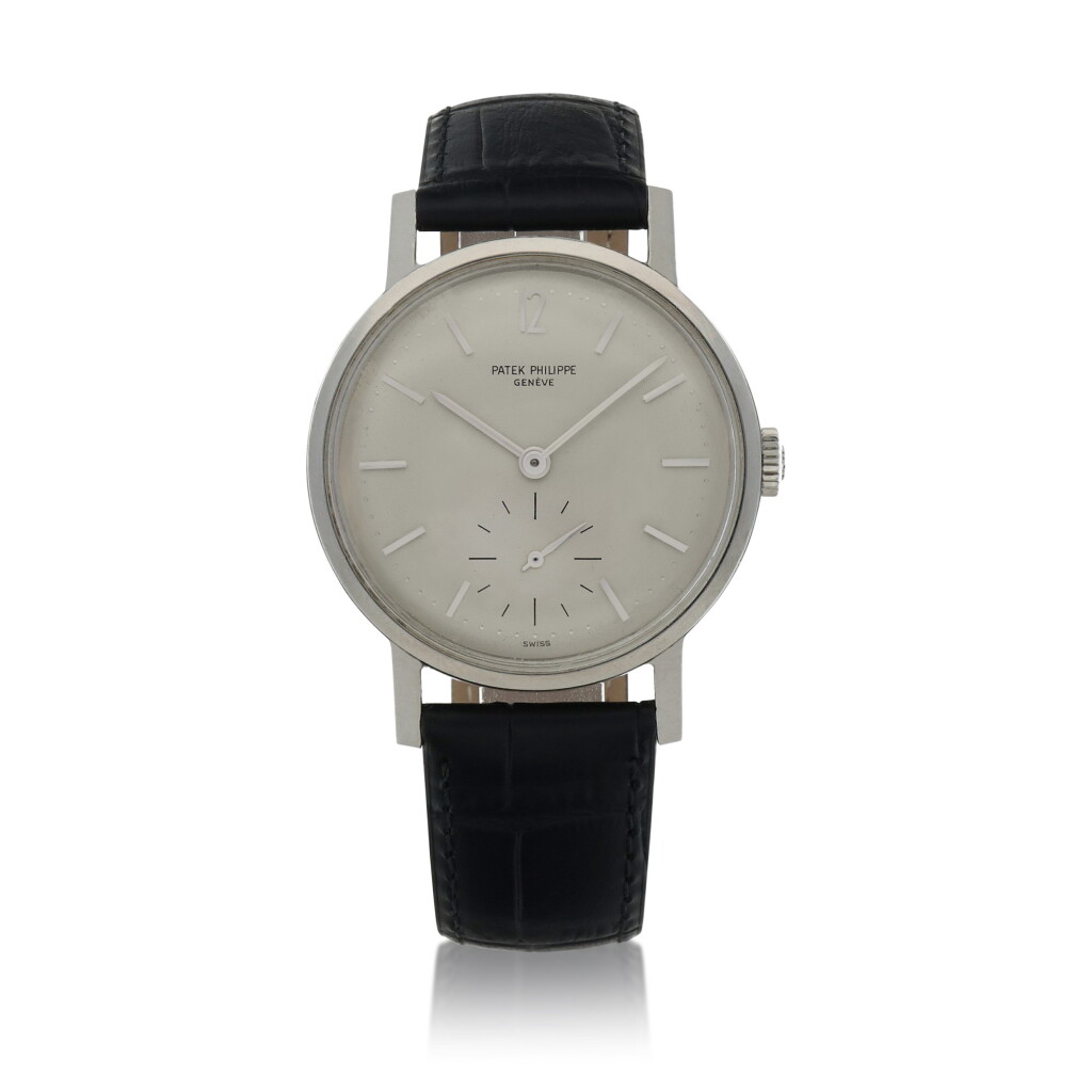 View full screen - View 1 of Lot 83. Ref. 3417 Amagnetic ‘Second Series’ Stainless steel wristwatch Made in 1964 | 百達翡麗 3417型號「Amagnetic ‘Second Series’」精鋼腕錶,1964年製.