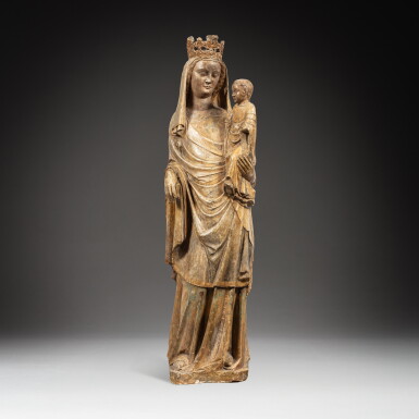 View full screen - View 1 of Lot 3. The Virgin and Child | Vierge à l’Enfant.