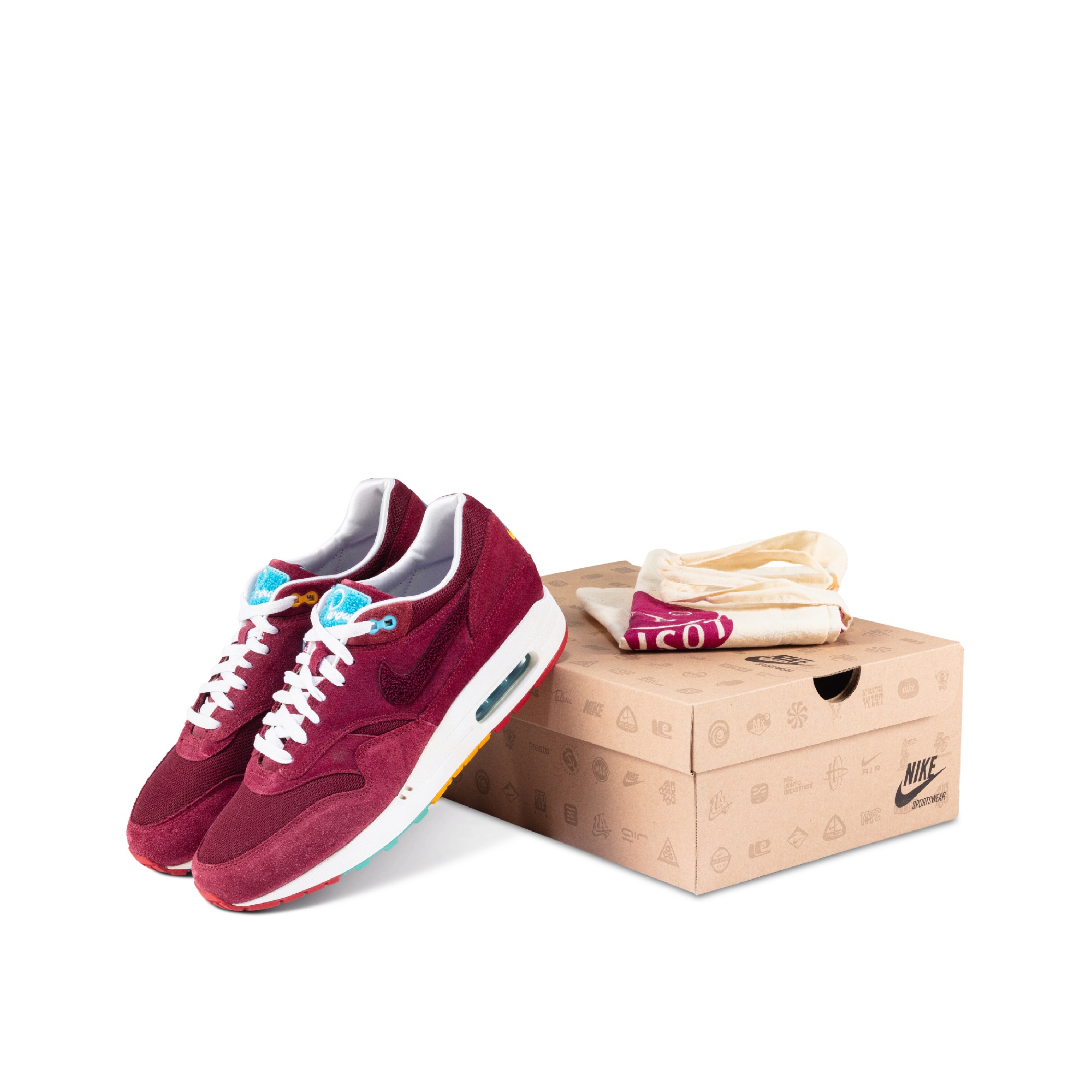 Nike Air Max 1 'Parra Patta Cherrywood' | US9.5 | Important Sneakers and Modern Collectibles