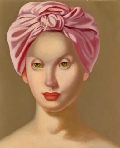 View full screen - View 1 of Lot 104. Le Turban rose.