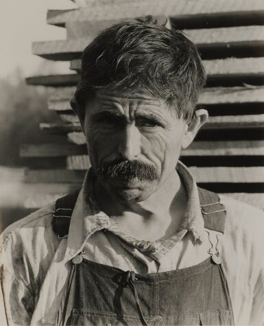 View full screen - View 1 of Lot 11. Frank Tengle, A Cotton Sharecropper, Hale County, Alabama.