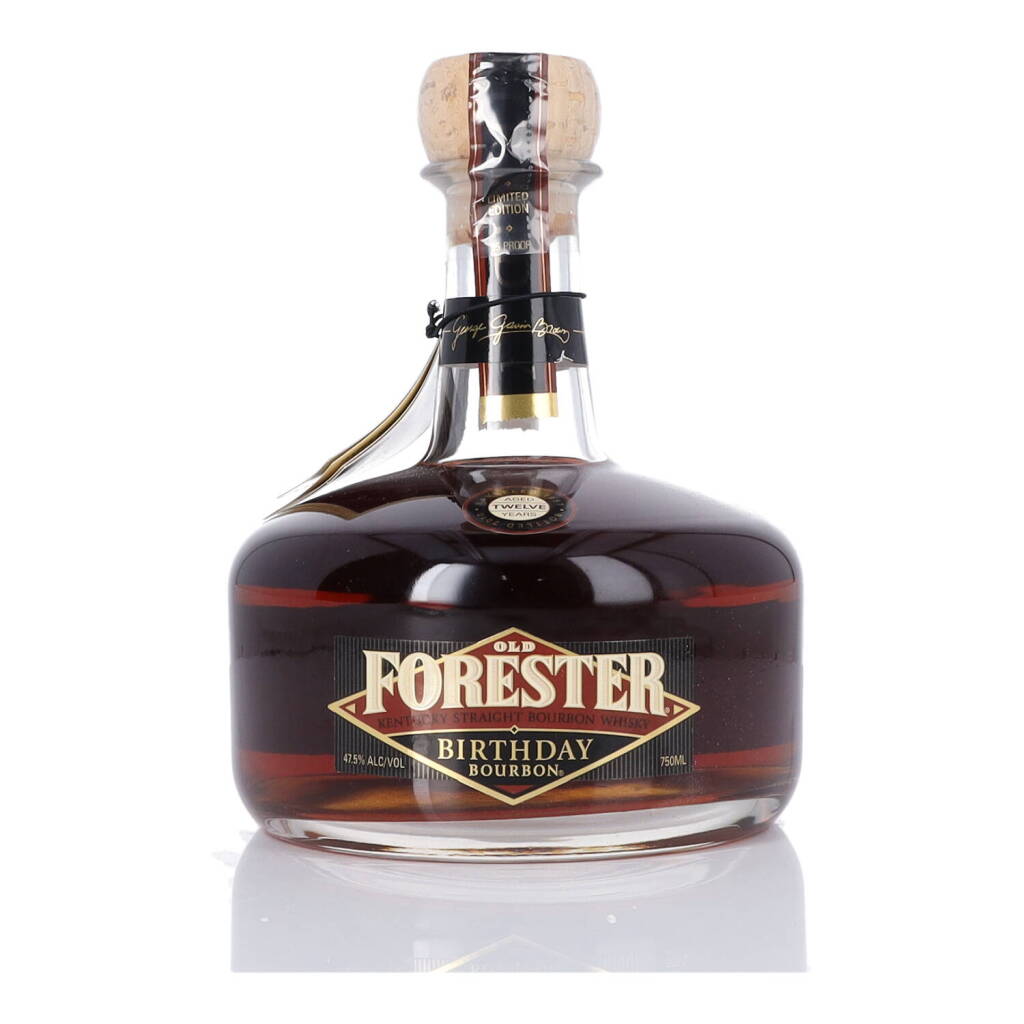 View full screen - View 1 of Lot 349. Old Forester 13 Year Old Birthday Bourbon 95 Proof 1997 (1 BT 75cl).