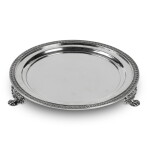 American Silver Salver, Thomas Fletcher, Philadelphia, 1827-35