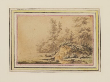 View full screen - View 1 of Lot 588. JONATHAN SKELTON | Study of trees near a sand-pit.