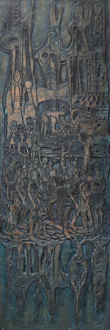 View full screen - View 1 of Lot 24. BRUCE ONOBRAKPEYA | THE BUILDERS.