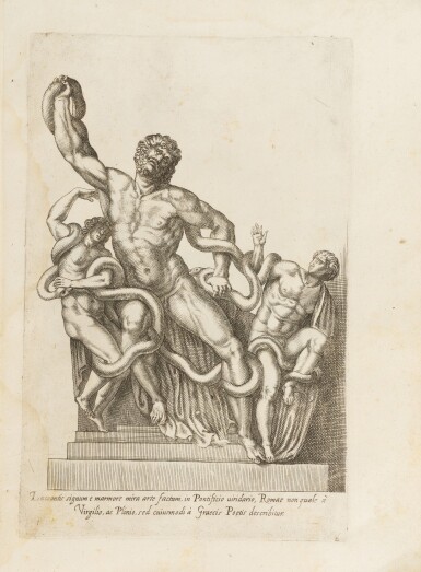 View full screen - View 1 of Lot 76. Cavalieri, Dosio, Scamozzi, three antiquarian works in one volume, 1569-1584, contemporary limp vellum.