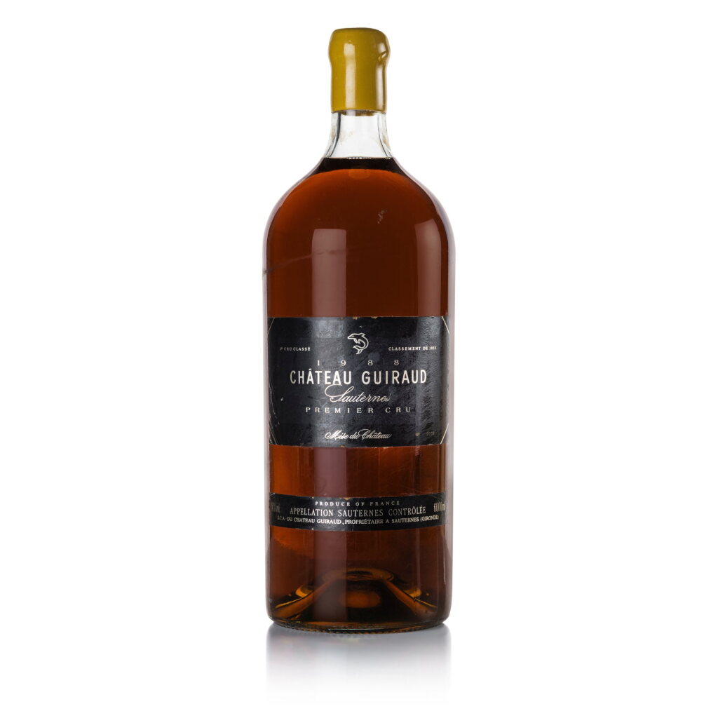 View full screen - View 1 of Lot 184. Château Guiraud 1988 (1 IMP).