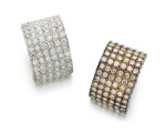 PAIR OF DIAMOND EARRINGS