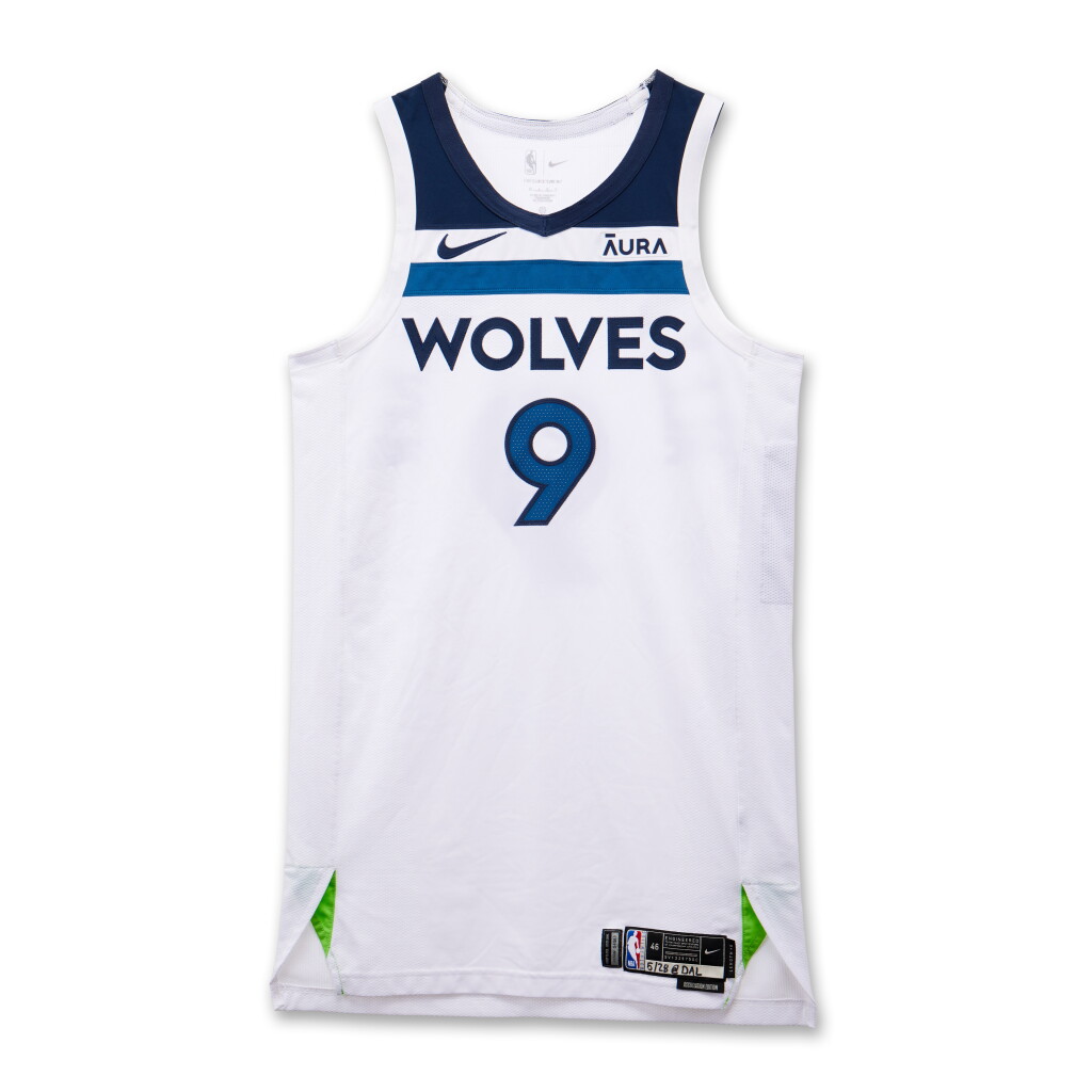 View full screen - View 1 of Lot 86. Nickeil Alexander-Walker Minnesota Timberwolves 2024 NBA Playoffs Western Conference Finals Game Worn Association Edition Jersey | Game 4 | Matched to 4 Games .