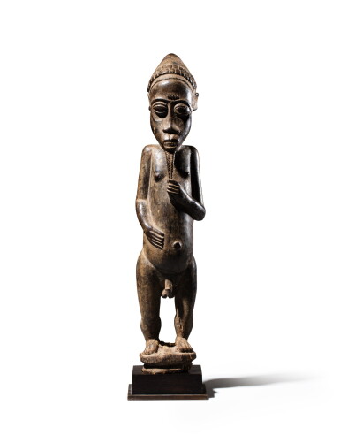 View full screen - View 1 of Lot 5. Statue, Baulé, Côte d'Ivoire | Baule Figure, Côte d'Ivoire.