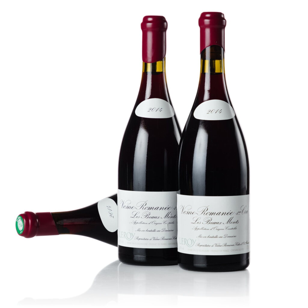 View full screen - View 1 of Lot 4. Vosne Romanée, Les Beaux Monts 2014 Domaine Leroy (3 BT).
