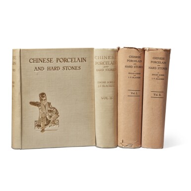 View full screen - View 1 of Lot 1334. Edgar Gorer and J.F. Blacker, Chinese Porcelain and Hard Stones, vols I-II, London, 1911.