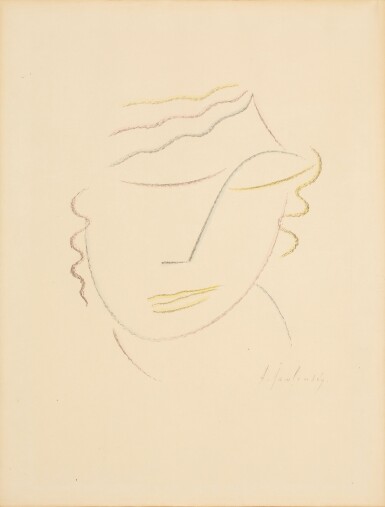 View full screen - View 1 of Lot 52. Kopf (hingebend II) (Rosenbach 31).