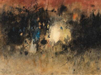 View full screen - View 1 of Lot 222. Cheong Soo Pieng 鍾泗濱 | Emotion 情感.