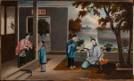 Studio of Youqua, Garden scene, Qing dynasty, 19th century