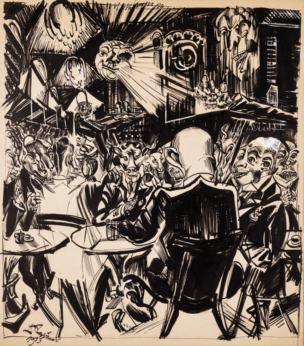 View full screen - View 1 of Lot 6. LUDWIG MEIDNER | CAFÉHAUS.