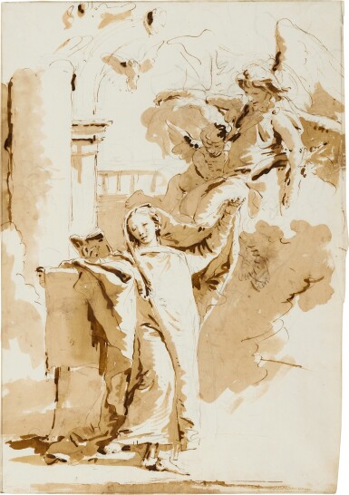 View full screen - View 1 of Lot 52. The Annunciation.