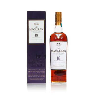 View full screen - View 1 of Lot 3. The Macallan 18 Year Old 43.0 abv 1996 (1 BT75).